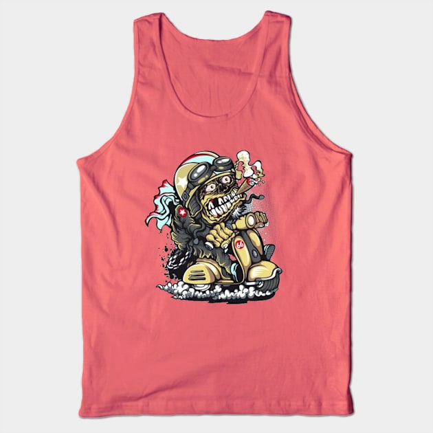 Smoke Adventure And Death Tank Top by tees of soundsclouds 